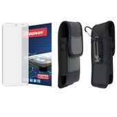 Szkło hybrydowe do Hammer ENERGY X2 - 6.1" + ETUI Futerał na pasek kabura