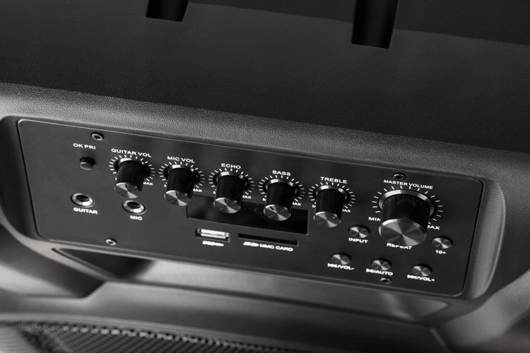 Głośnik Bluetooth KOLUMNA MIKROFON KARAOKE USB SD zdjęcie 7