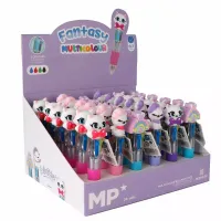 DŁUGOPIS MINI 4W1 0,7MM KOTKI & TĘCZA MAIN PAPER