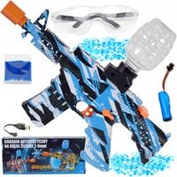 PISTOLET NA KULKI ŻELOWE WODNE AUTOMATYCZNY KARABIN DUŻY ZESTAW AKUMULATOR