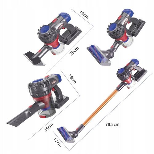 ODKURZACZ PIONOWY DLA DZIECI 3W1 FUNKCJA SSANIA DŹWIĘK AGD na Arena.pl