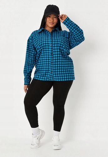 MISSGUIDED PLUS KRACIASTA KOSZULA OVERSIZE (50) na Arena.pl