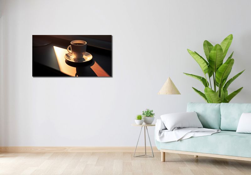 Obraz 100x50cm Kawa o Poranku zdjęcie 2