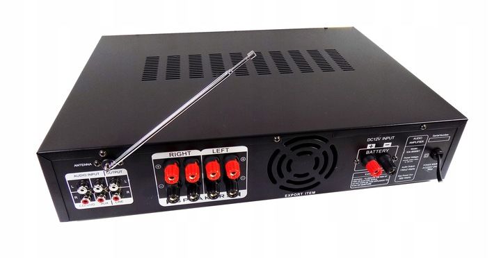 KOLUMNY ESTRADOWE 600W WZMACNIACZ 300W BLUETOOTH zdjęcie 5