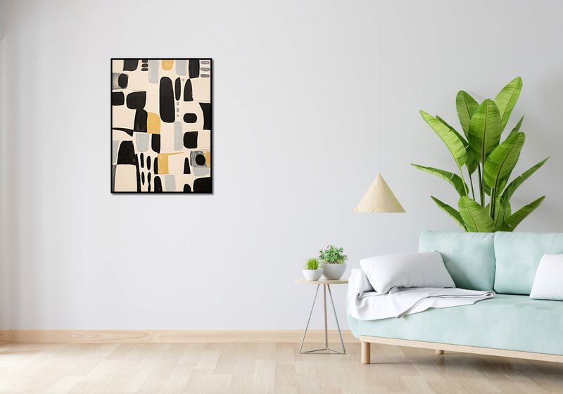 Plakat 60x80cm Geometria Cieni zdjęcie 4