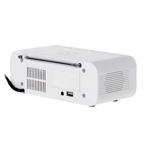 RADIOBUDZIK Z ŁADOWARKA INDUKCYJNA BLUETOOTH na Arena.pl