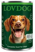 Lovdog Turkey & Duck Puszka 400G