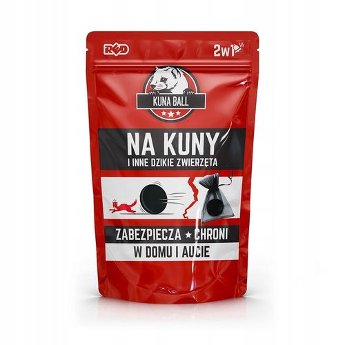 ODSTRASZACZ NA KUNY ŚRODEK ZAPACHOWY DO OCHRONY SAMOCHODU KUNA BALL 2 na Arena.pl