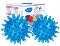 MAŁE PIŁECZKI Z KOLCAMI JEŻYK DO MASAŻU TWARZY X 2