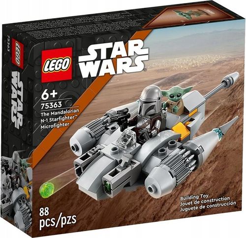 KLOCKI LEGO STAR WARS 75363 MYŚLIWIEC N-1 MANDALORIANINA FIGURKI + TORBA na Arena.pl