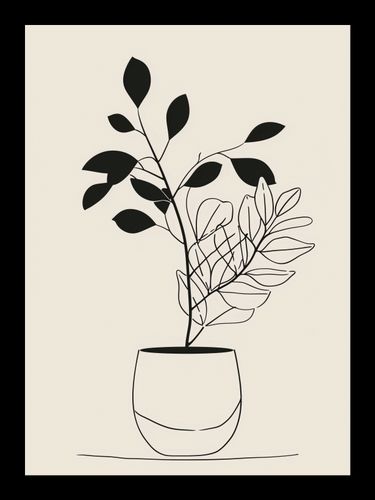 Plakat 13x18cm Prostota Doniczki na Arena.pl