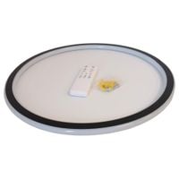 lampa sufitowa led ściemniana 28 w okrągła biała