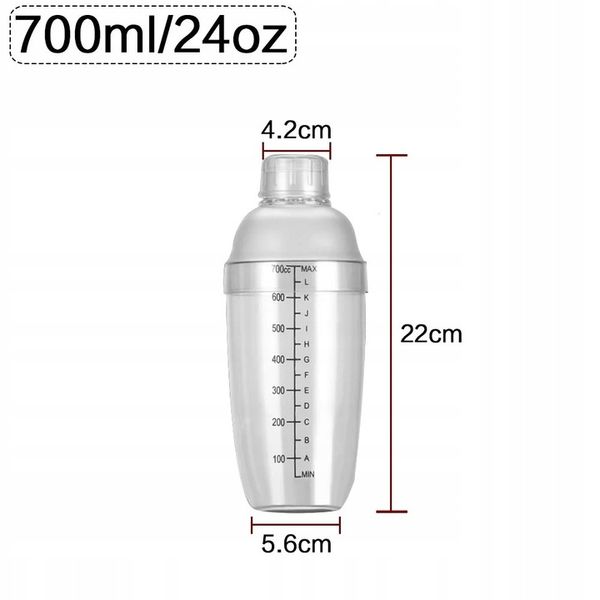 Pojemnik do szejkera mechanicznego do zaklejarek kubków np. Bubble Tea zdjęcie 1