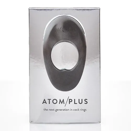 hot octopuss atom plus black - pierścień wibrujący, podwojny silnik, czarny na Arena.pl