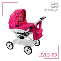 Wózek lalkowy głęboki LILY kolor 09