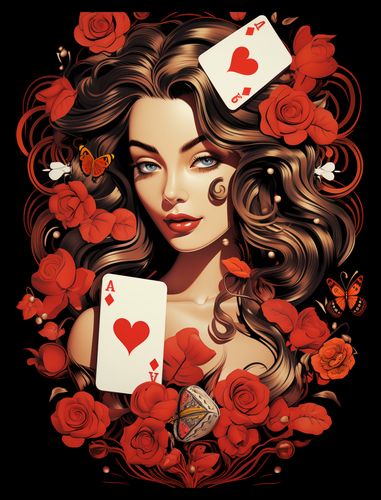 Plakat 30x40cm Różany Hazard na Arena.pl