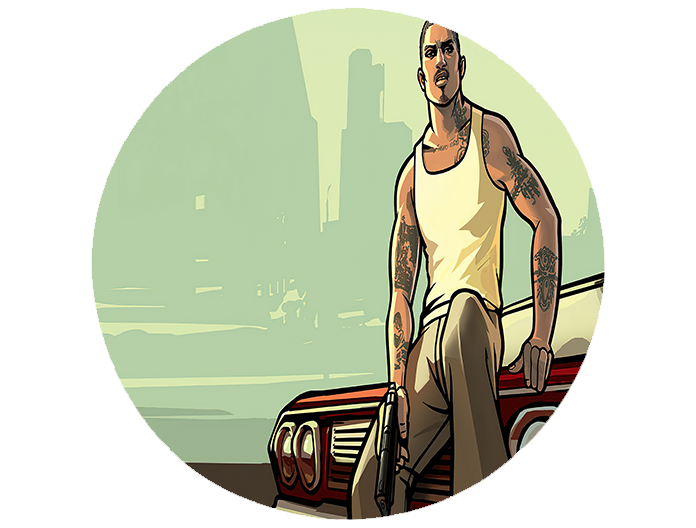 Podkładka pod myszkę GTA zdjęcie 2
