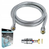 Wąż prysznicowy pleciony 150 cm Kolor chrom SOTBE LARK-SOHO-2-2483223