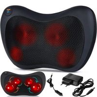 MASAŻER SHIATSU PODUSZKA MASUJĄCA PLECY CIAŁO KARK NA BÓLE KRĘGOSŁUPA 2W1