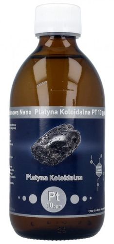 Platyna Koloidalna PT 10 ppm 300ml vitacolloids na Arena.pl