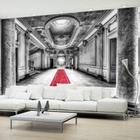 Fototapeta - Tajemnica marmuru - czarno-biała 200x140