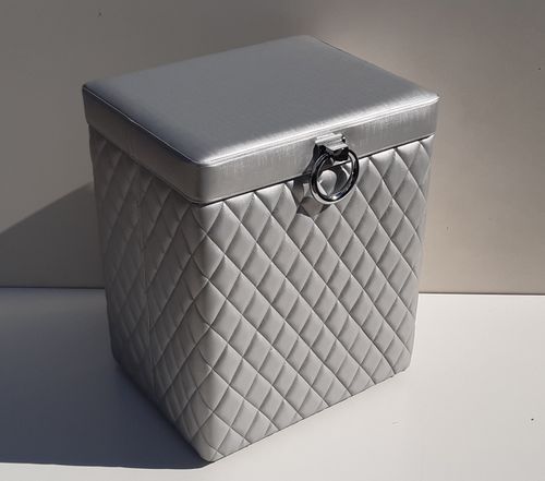 Kufer Kosz na pranie Bieliźniak Pikowany Glamour na Arena.pl