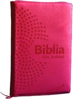 BIBLIA DLA KOBIET MALINOWA (ETUI Z ZAMKIEM) PRACA ZBIOROWA