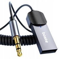 BOSTE TRANSMITER SAMOCHODOWY ODBIORNIK DŹWIĘKU BLUETOOTH AUX USB DO AUTA