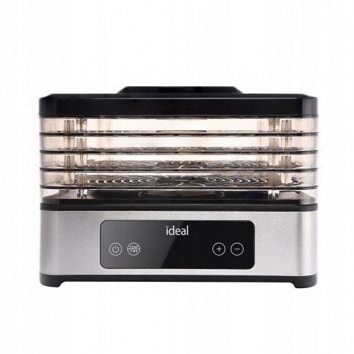 SUSZARKA DO ŻYWNOŚCI IDEAL INOX 400W 5 POZIOMÓW TIMER LED na Arena.pl