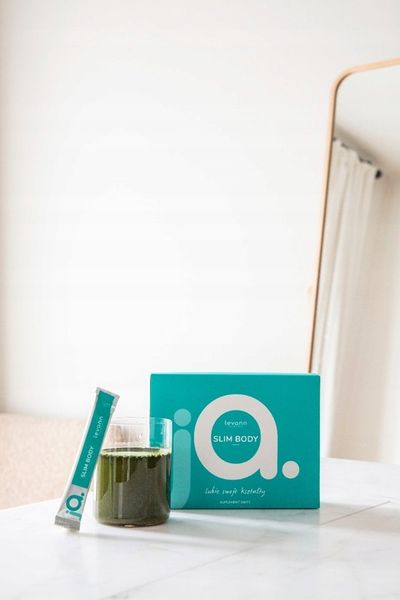 SLIM BODY "jA" WSPOMAGANIE ODCHUDZANIA LEVANN SUPPLEMENTS 30 SASZETEK zdjęcie 3