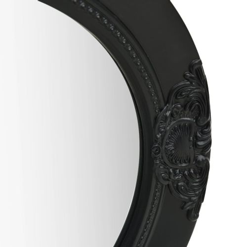 Lustro Ścienne W Stylu Barokowym, 50 Cm, Czarne na Arena.pl