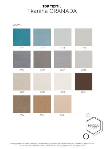 Sofa Moderno 1 GR1 Tkanin na Arena.pl