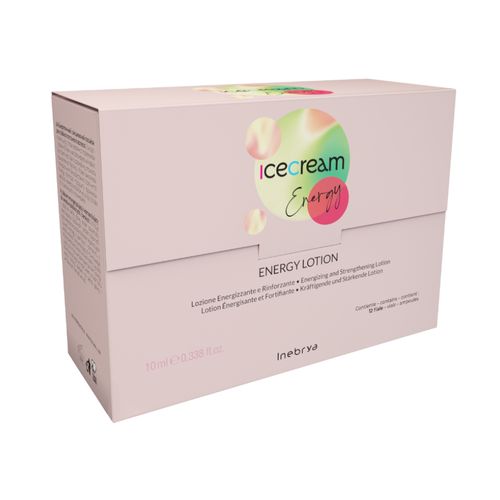 Inebrya Ice Cream Energy Lotion przeciw wypadaniu włosów, ampułki, 12x10 ml na Arena.pl