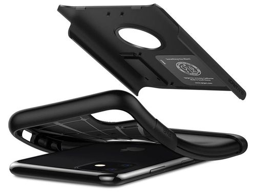 Etui Spigen Slim Armor do Apple iPhone 11 Black - Czarny na Arena.pl