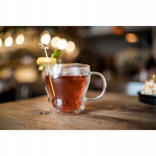 Filiżanka Vialli Design BOLLA SZKLANKI Z PODWÓJNĄ ŚCIANKĄ 370 ml 2 szt. na Arena.pl