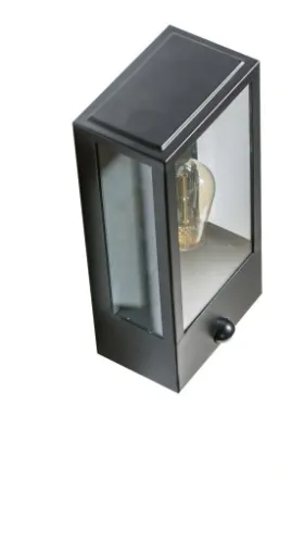 AZzardo Kinkiet ścienny elewacyjny IP44 NIKLAS WALL SENSOR BK AZ4487 na Arena.pl