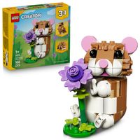 2X Klocki LEGO Creator 31376 Uroczy chomik z kwiatkiem 3w1