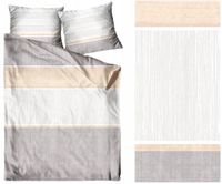 Pościel 100% bawełniana 200x220 Bielbaw Destiny beżowa