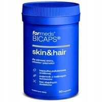 FORMEDS BICAPS Skin&Hair witaminy minerały na skórę włosy i paznokcie 60kap