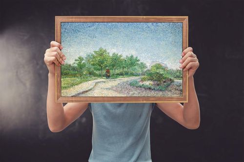 Square Saint-Pierre,, Vincent Van Gogh - plakat 70x50 cm na Arena.pl