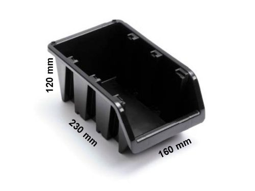 4xPOJEMNIK magazynowy NP10 CZARNY+ listwa metalowa na Arena.pl