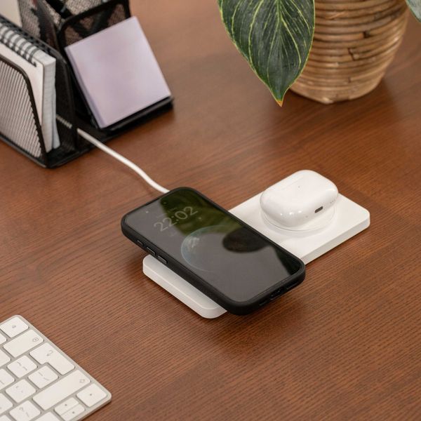 Spacecase Wireless Dual Charger Magcharge Wm3W White zdjęcie 2