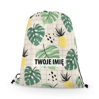 WORKO-PLECAK z Twoim imieniem Ananasy i monstery 021