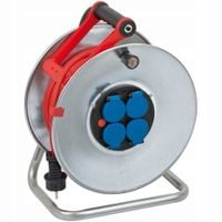 Przedłużacz Bębnowy 40m 3x1,5mm 3500W Bęben Stal