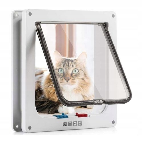 Drzwiczki KLAPA na drzwi dla Kota Psa do 6KG XL na Arena.pl