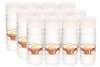 ZNICZE PARAFINOWE WKŁADY 5 DNI 120 h KERZEN 12 SZT