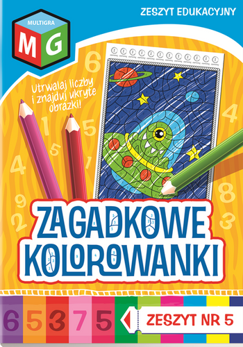 Zagadkowe kolorowanki nr. 5 na Arena.pl
