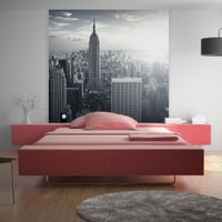 Fototapeta - Widok na nowojorski Manhattan o świcie 350x270