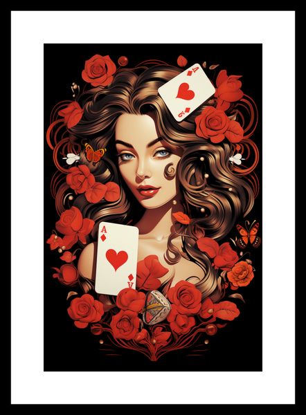 Plakat 20x30cm Różany Hazard zdjęcie 3