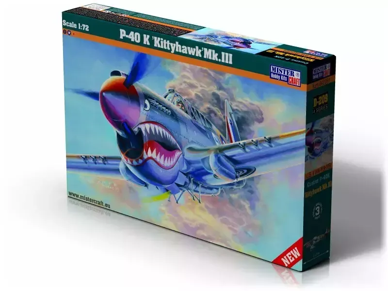 P-40 K Kittyhawk Mk.III, D-220, 1:72 zdjęcie 1